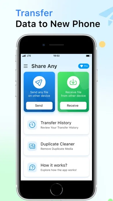 Zrzuty ekranu ShareAny: Smart File Sharing