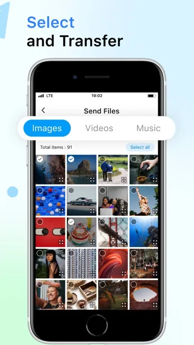 Zrzuty ekranu ShareAny: Smart File Sharing