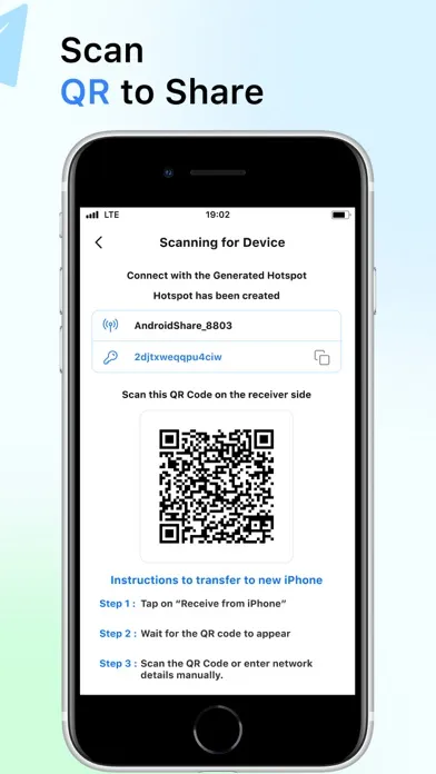 Zrzuty ekranu ShareAny: Smart File Sharing