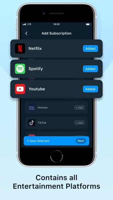 Subscriptions Manager: iManage应用截图