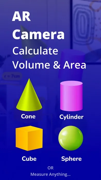 AR Camera: Volume Calculator 스크린샷