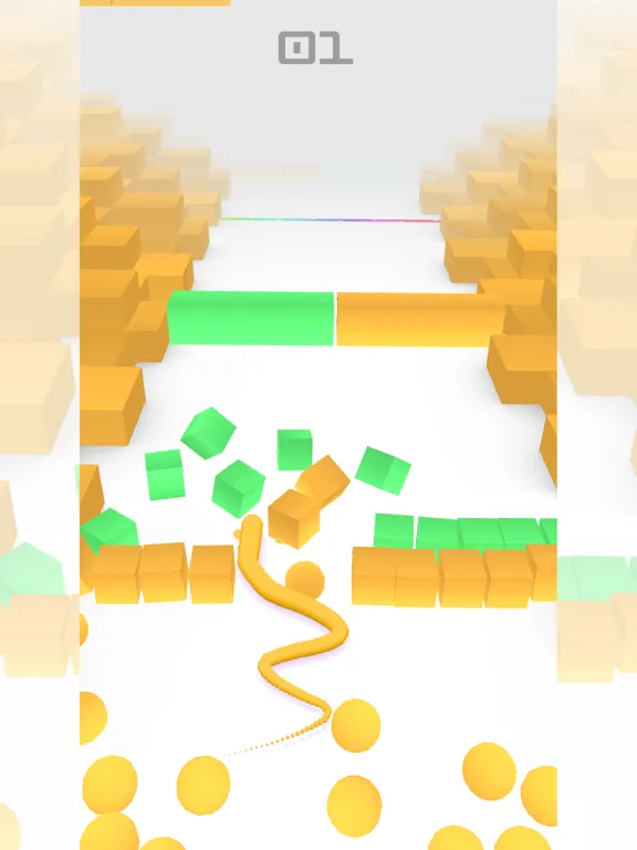 Color Snake 3D. iPad  স্ক্রিনশট