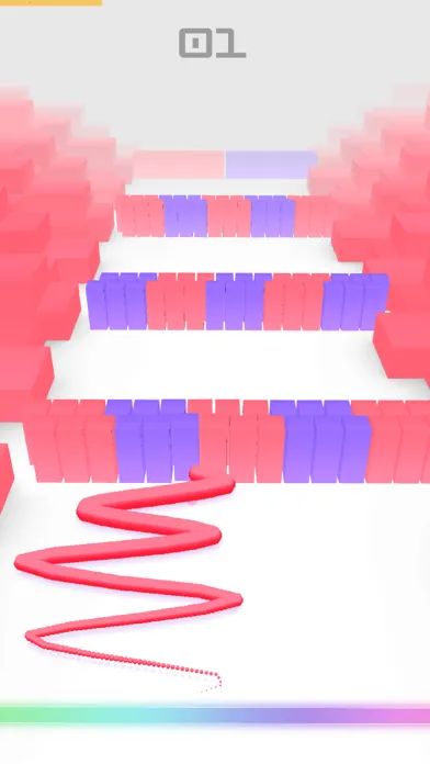 Color Snake 3D. স্ক্রিনশট