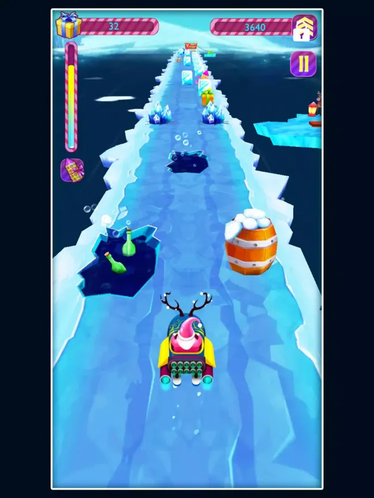 Скриншоты Santa Rush Premium iPad 