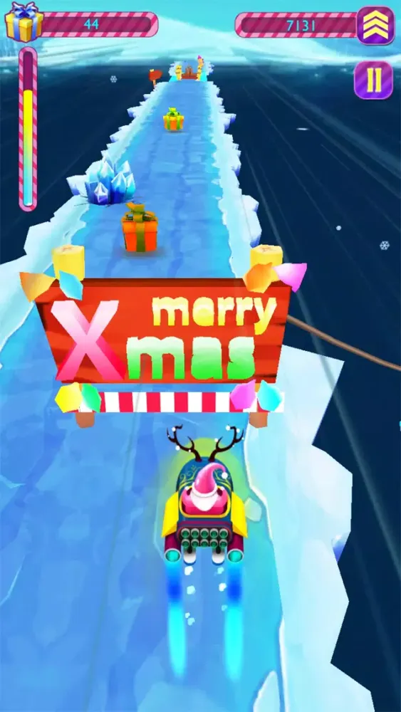 Скриншоты Santa Rush Premium