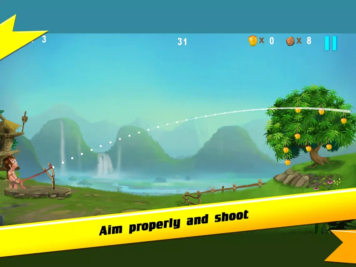 Ảnh chụp màn hình của The Jungle Kid Pro iPad 