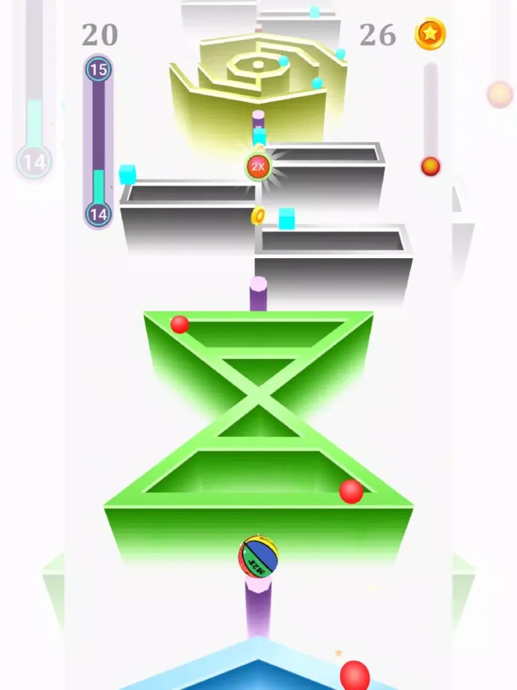 Crossy Ball Game iPad 应用截图