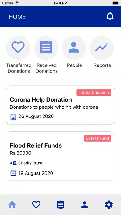 Hope Charity Management স্ক্রিনশট
