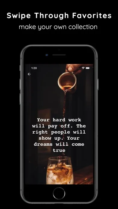 Ảnh chụp màn hình của Daily Quotes - Positive Focus