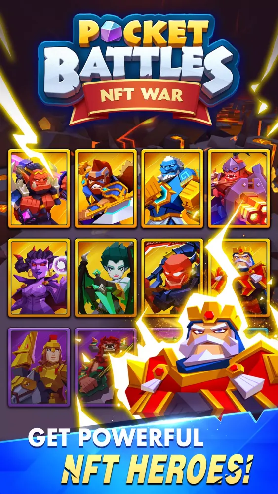 Capturas de pantalla de Pocket Battles: NFT War