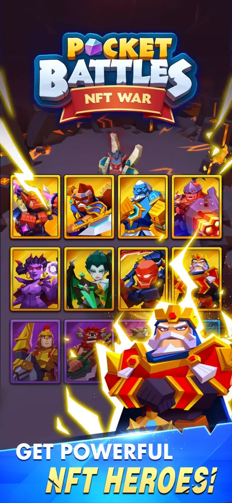 Capturas de pantalla de Pocket Battles: NFT War