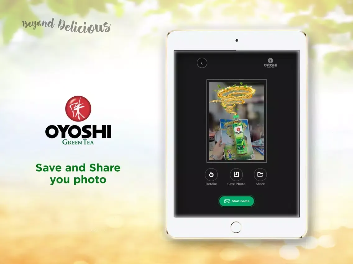 ภาพหน้าจอของ OYOSHI iPad 