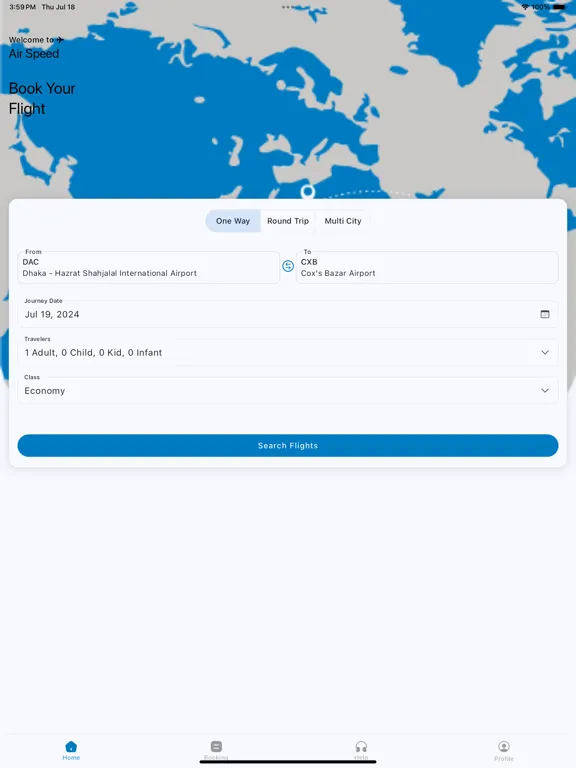 Air Speeds iPad  স্ক্রিনশট