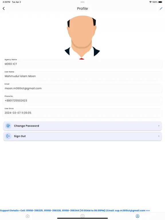 Zrzuty ekranu Trabill OTA B2B iPad 