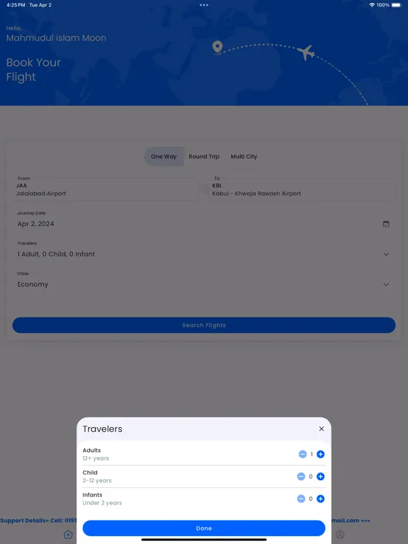 Zrzuty ekranu Trabill OTA B2B iPad 