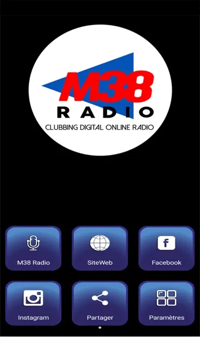 Capturas de tela do M38 RADIO