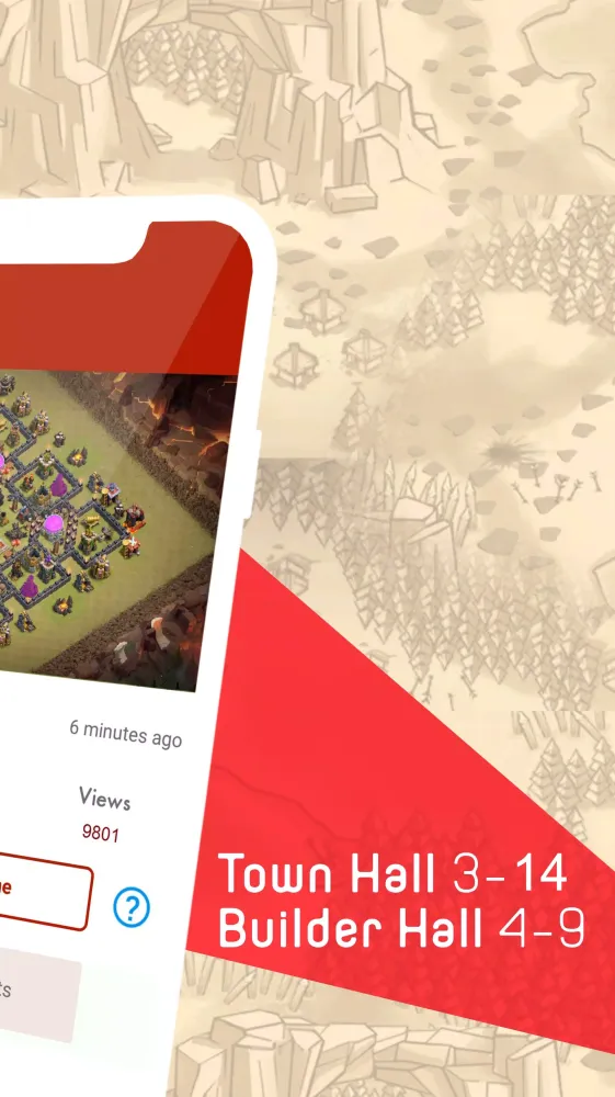 Screenshot di Maps of Clash of Clans 2025