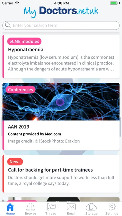 Screenshot di my Doctors.net.uk