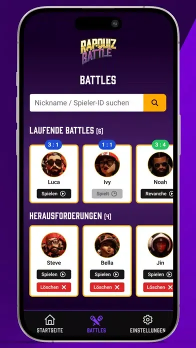 Rap Quiz Battle স্ক্রিনশট
