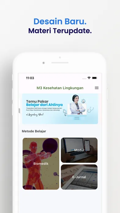 Ảnh chụp màn hình của M3 KESEHATAN LINGKUNGAN