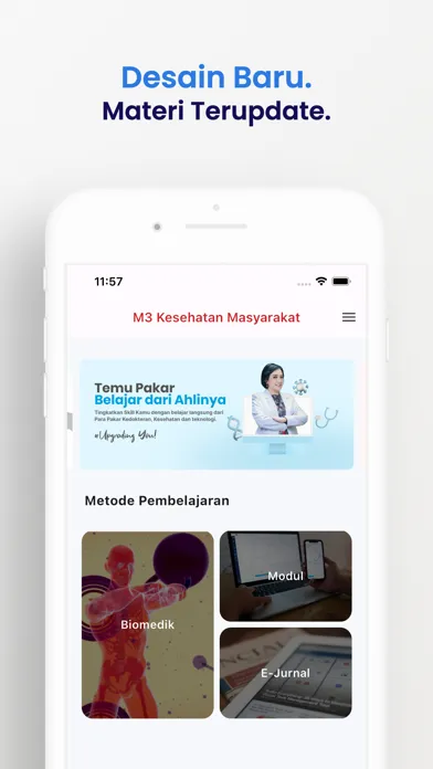 Ảnh chụp màn hình của M3 KESMAS