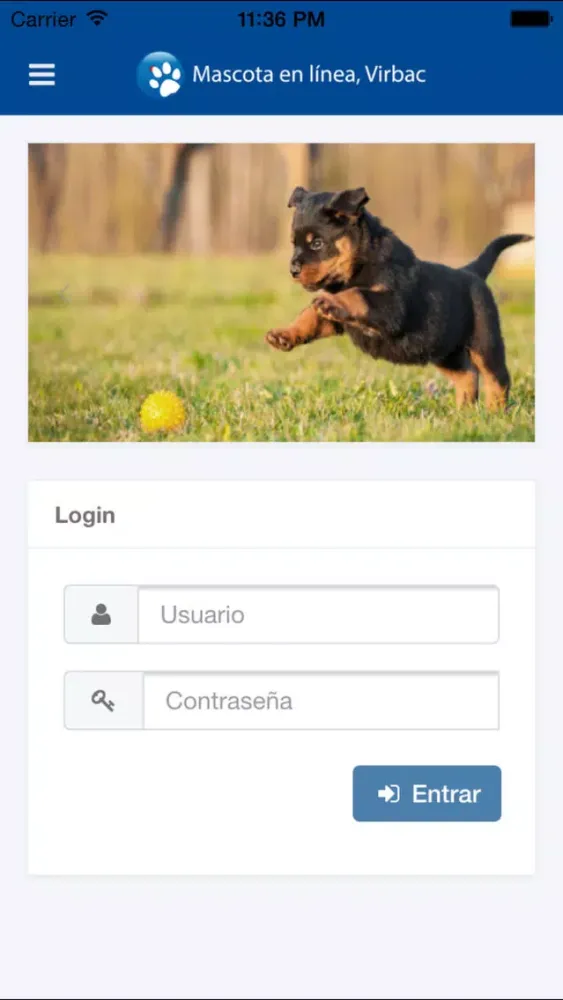 Ảnh chụp màn hình của Mascota en Linea