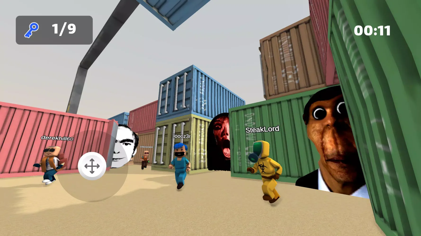 تصاویر Nextbots: Obunga Chase Rooms