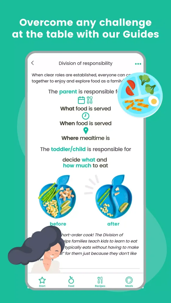 Capturas de tela do Kids Meals