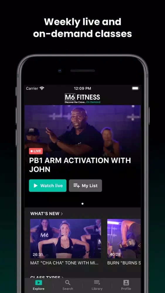 M6 Fitness On Demand應用截圖