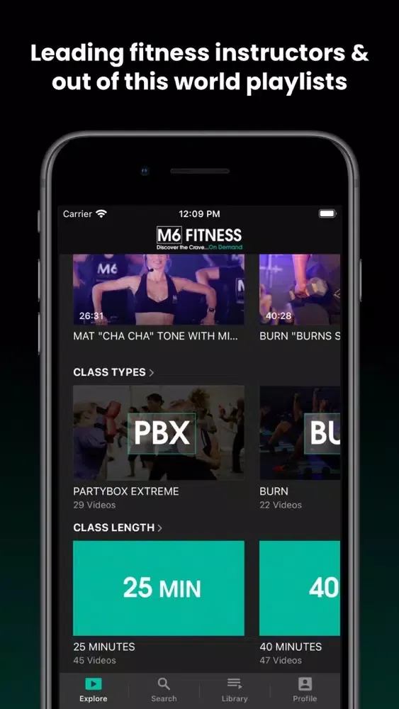 M6 Fitness On Demand應用截圖