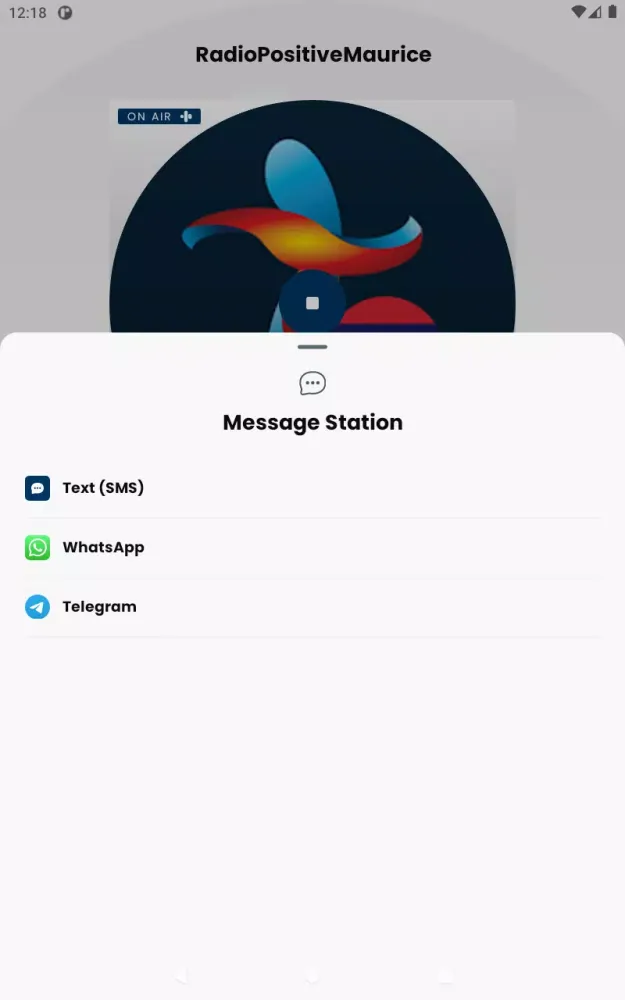 Radio Positive Maurice Screenshots