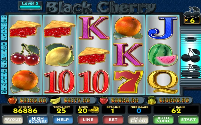 تصاویر Slots! Black Cherry