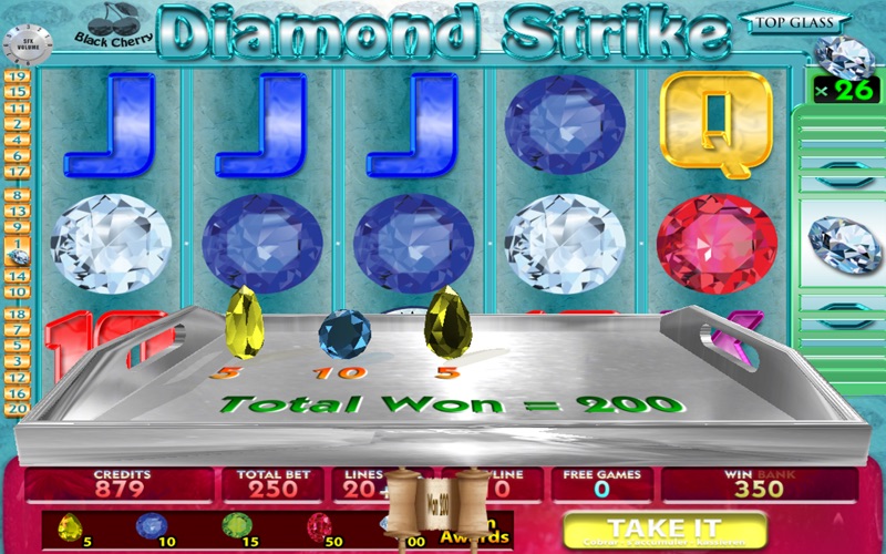 Tangkapan skrin Slots! Diamond Strike