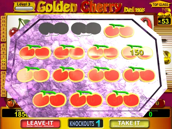 Tangkapan layar Slots! Golden Cherry Deluxe iPad 