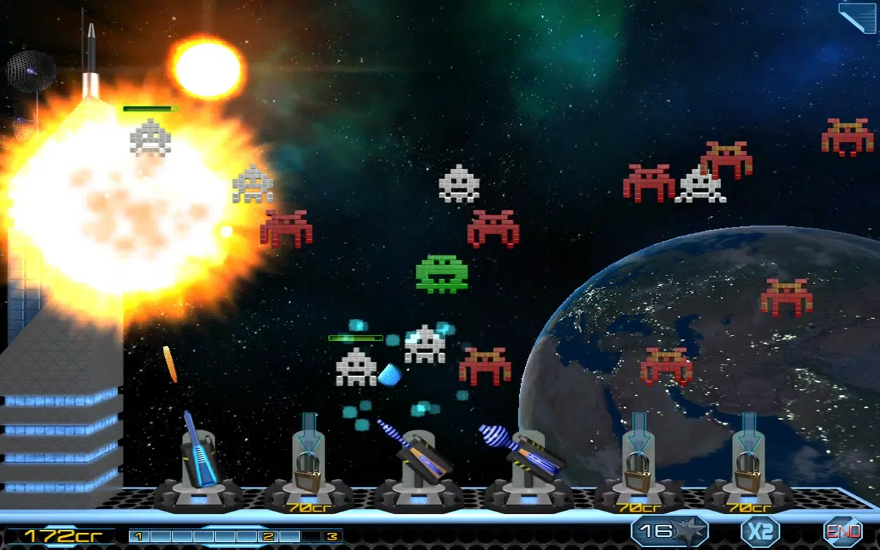 Tangkapan skrin Invaders Tower Defence