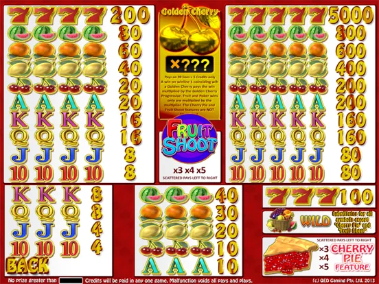 Slots! Golden Cherry iPad 應用截圖
