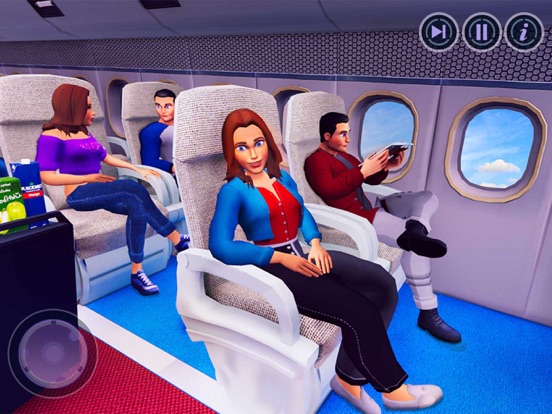 Captures d'écran de Flying Attendant Simulator 3D iPad 