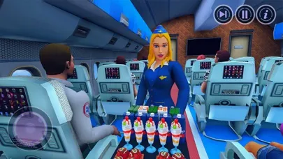 Zrzuty ekranu Flying Attendant Simulator 3D