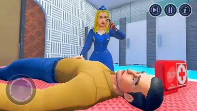 Zrzuty ekranu Flying Attendant Simulator 3D
