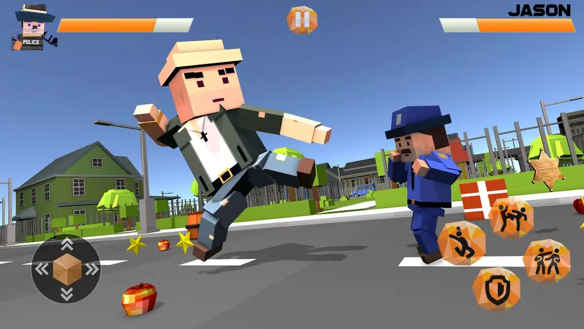 Blocky Police VS Street Gangs Ekran Görüntüleri