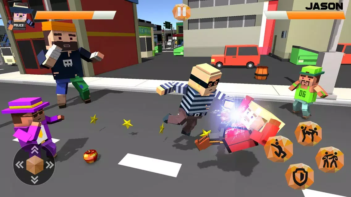 Blocky Police VS Street Gangs Ekran Görüntüleri