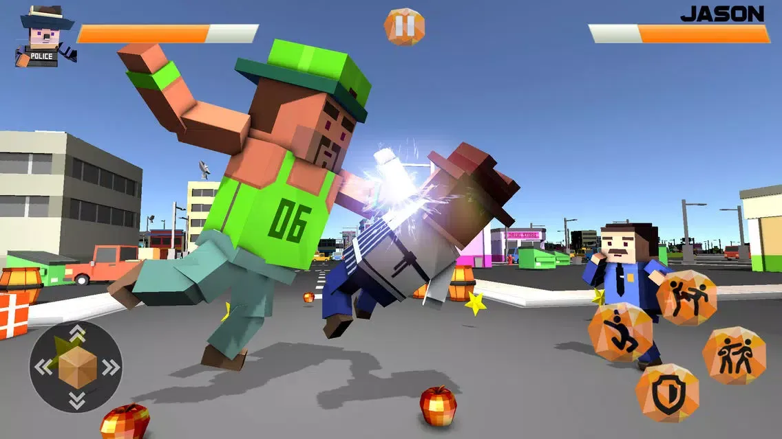 Blocky Police VS Street Gangs Ekran Görüntüleri