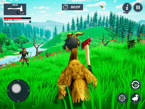 Duck Battle Side Survival Game iPad  Ekran Görüntüleri