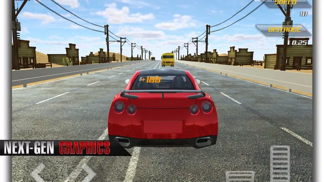 Capturas de tela do Endless Car Driving