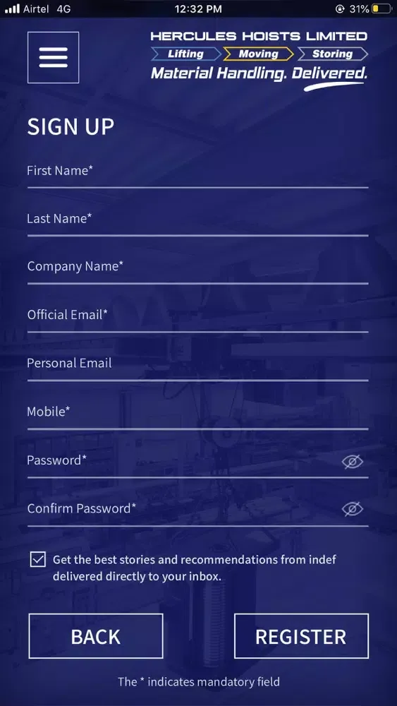 Genuine Indef App スクリーンショット