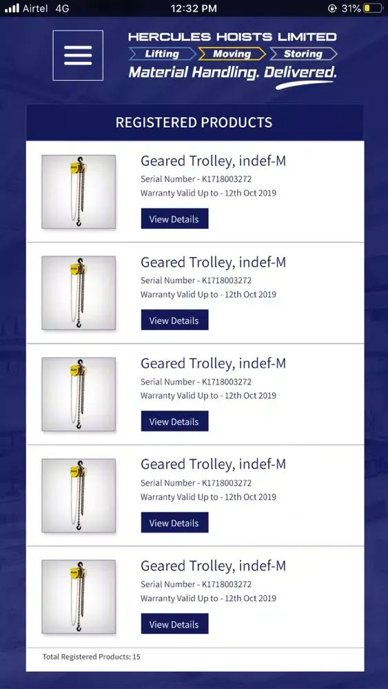 Genuine Indef App スクリーンショット