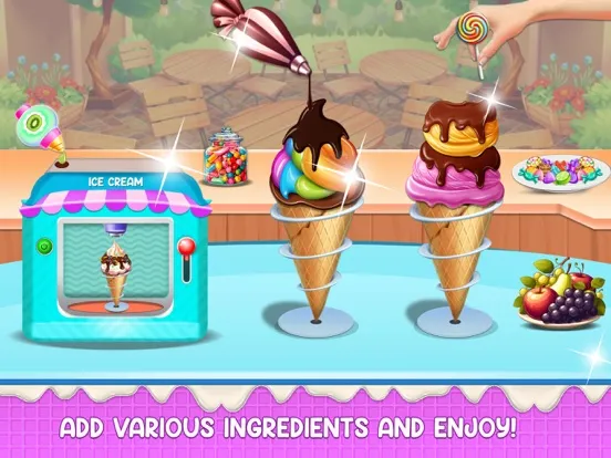 Screenshot di Icecream Maker Cupcake Cooking iPad 