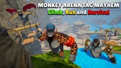 ภาพหน้าจอของ Monkey Arena Tag Mayhem Games