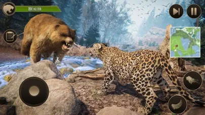 Wild Leopard Family Life Sim Ekran Görüntüleri