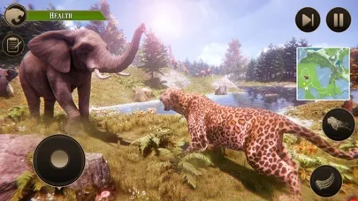 Wild Leopard Family Life Sim Ekran Görüntüleri